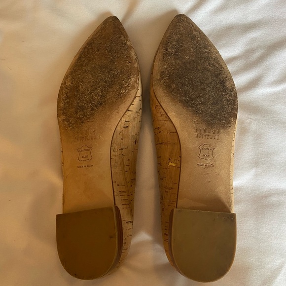 Stuart Weitzman Cork Flats Size 6 - Picture 2 of 3
